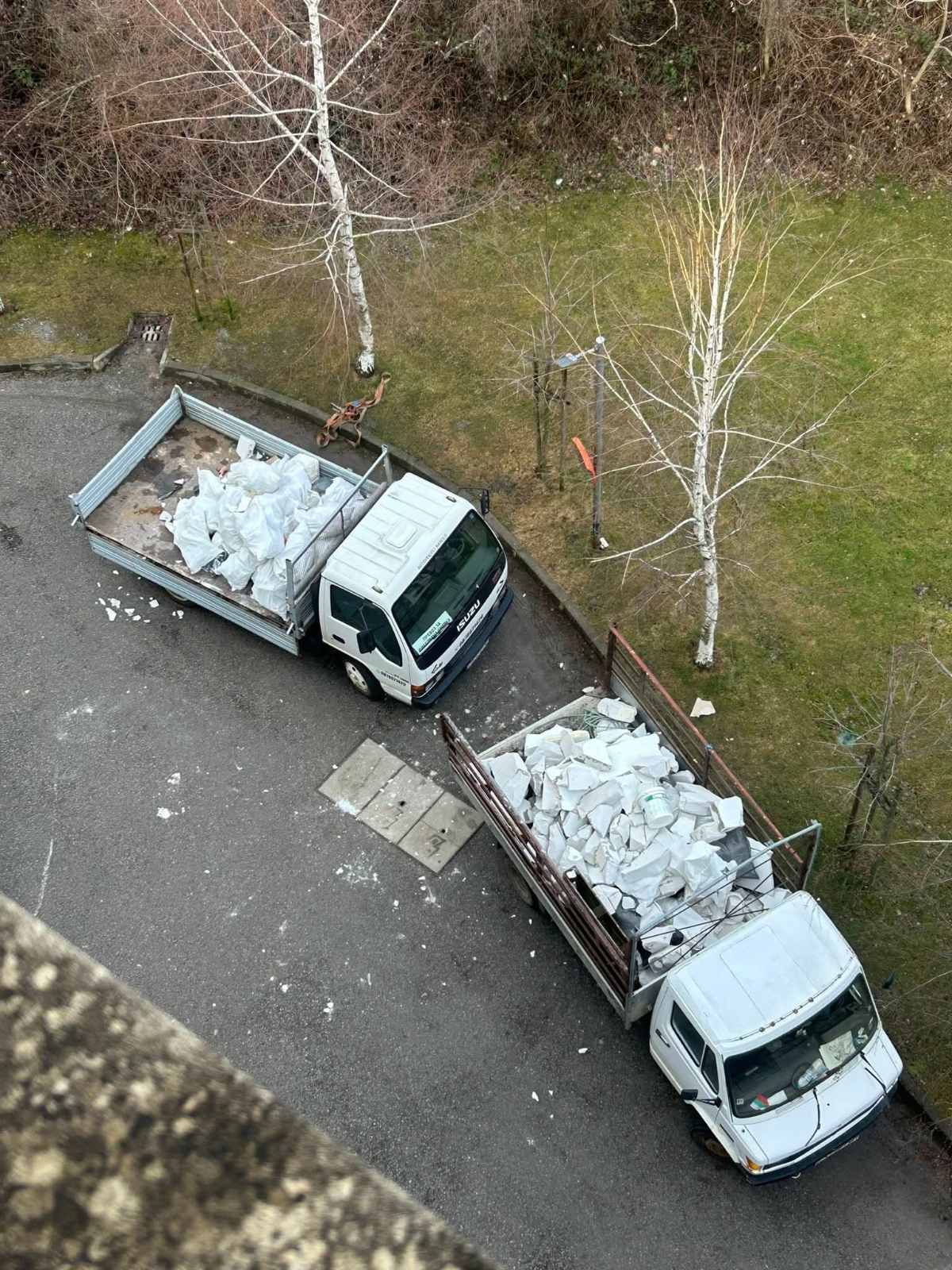 Разчистване на двор